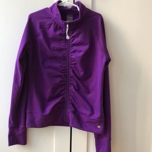 Zip-up light weight sweatshirt